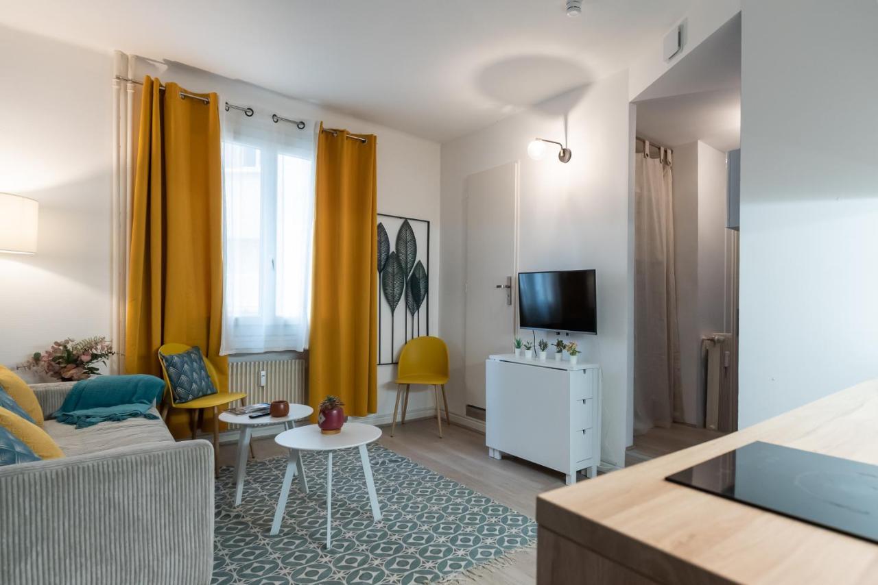 Studio Blue Confort , Proche Gare Part Dieu Apartment Villeurbanne Ngoại thất bức ảnh