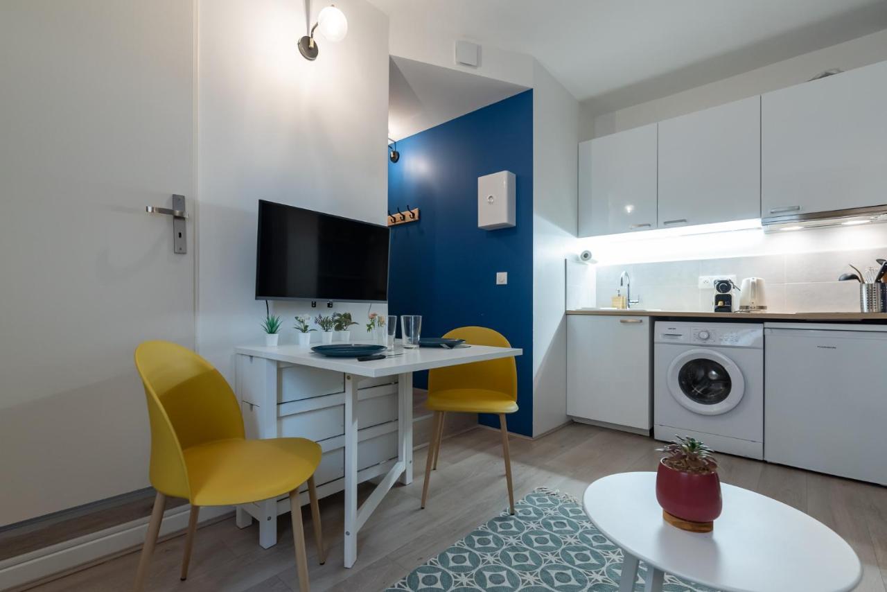 Studio Blue Confort , Proche Gare Part Dieu Apartment Villeurbanne Ngoại thất bức ảnh