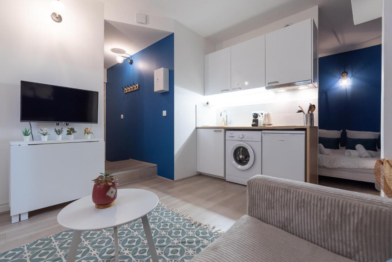 Studio Blue Confort , Proche Gare Part Dieu Apartment Villeurbanne Ngoại thất bức ảnh