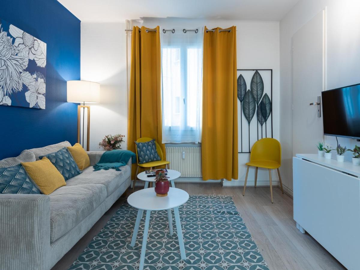 Studio Blue Confort , Proche Gare Part Dieu Apartment Villeurbanne Ngoại thất bức ảnh